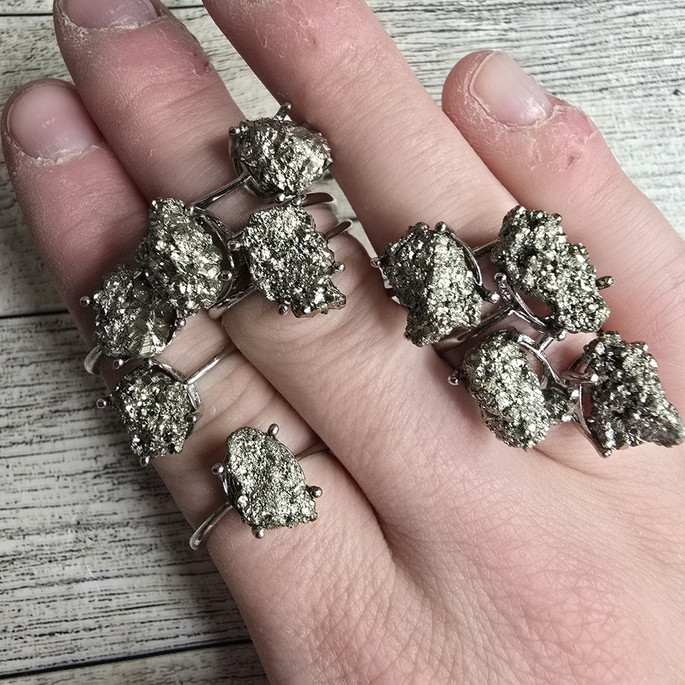 Pyrite Rings - Picture 5 of 5